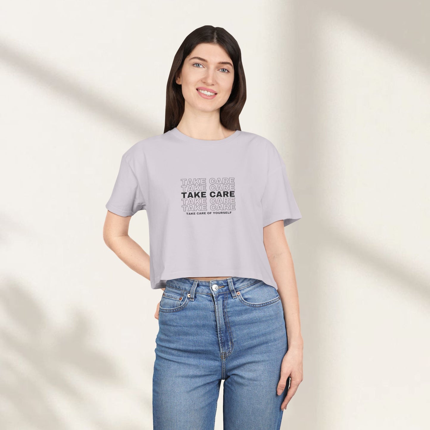 Take Care Of Yourself Crop Top