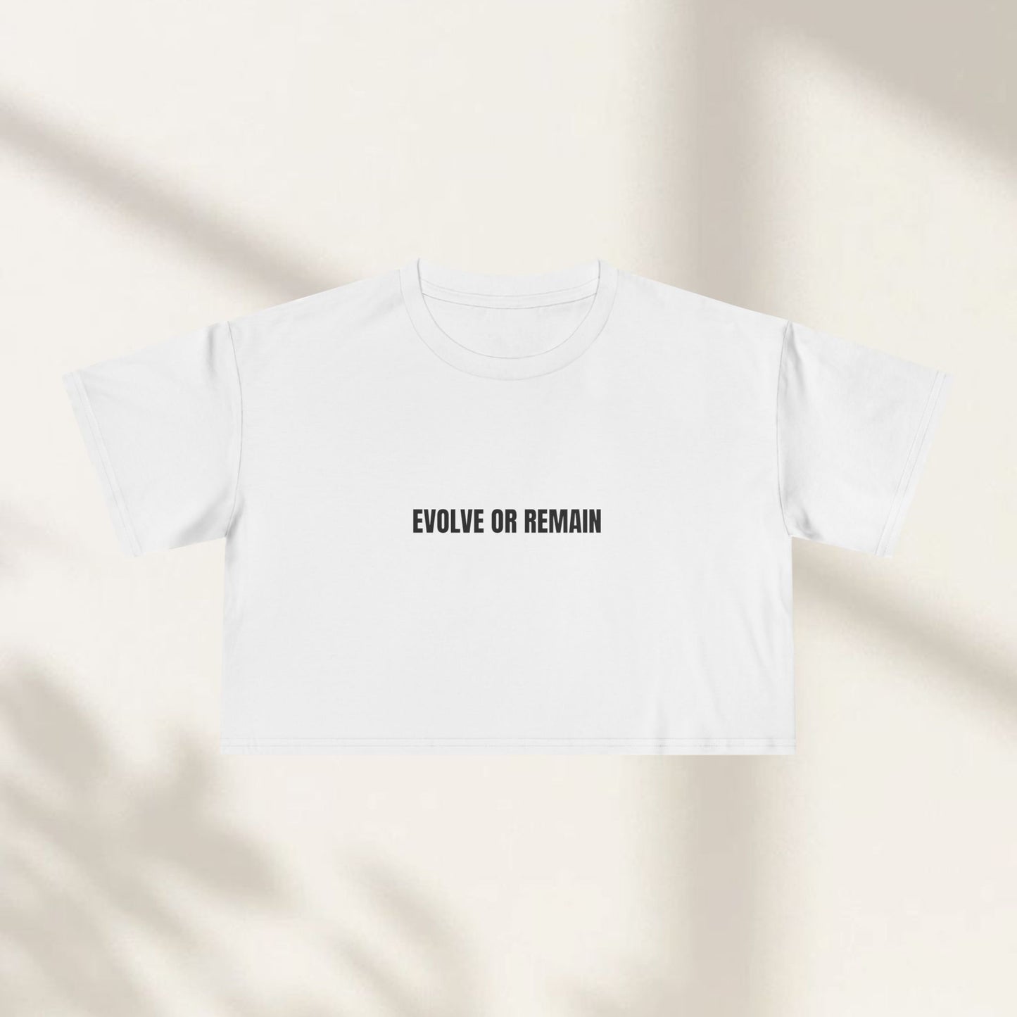 Evolve or Remain Crop Top