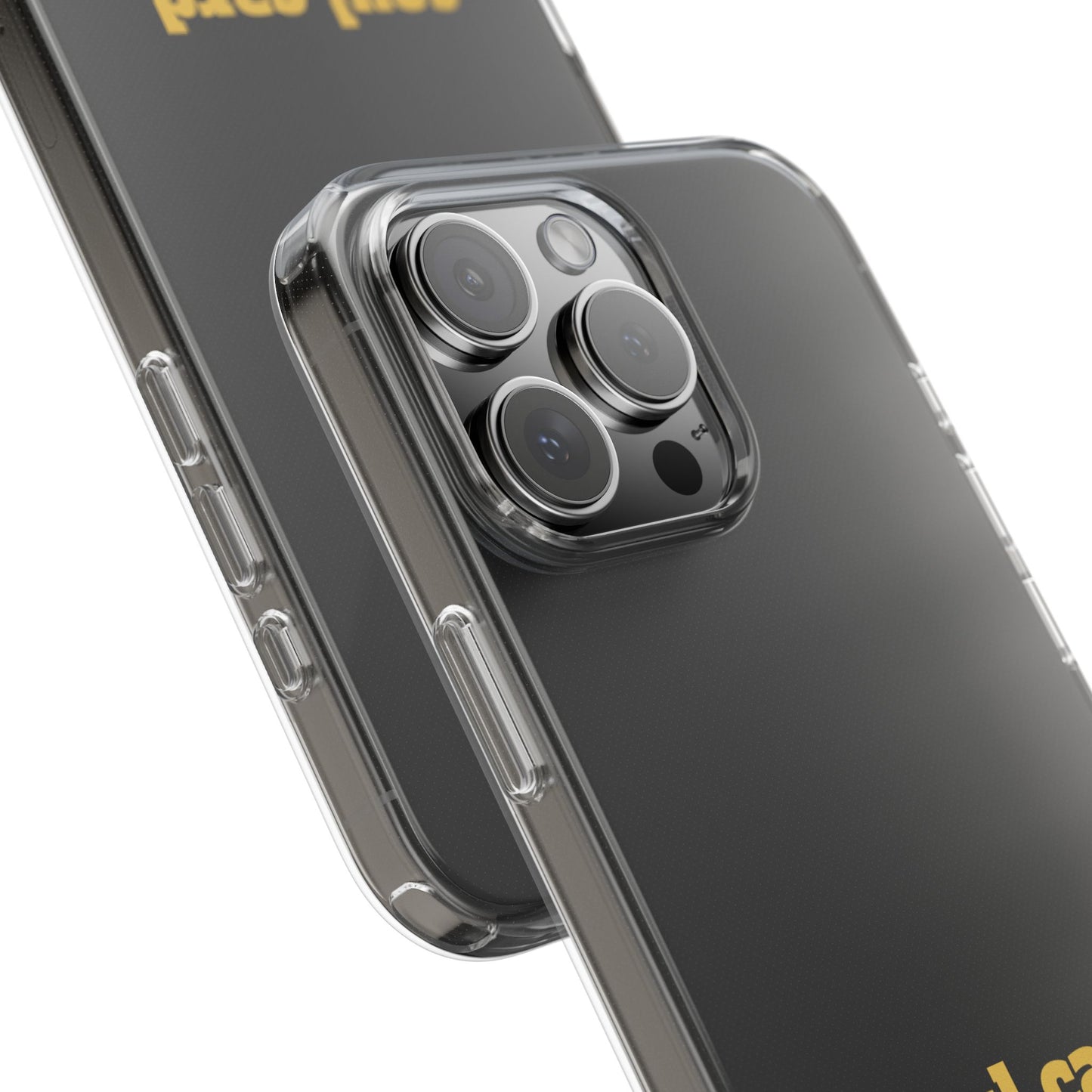 Soul Card Never Declines Clear Impact-Resistant Phone Case