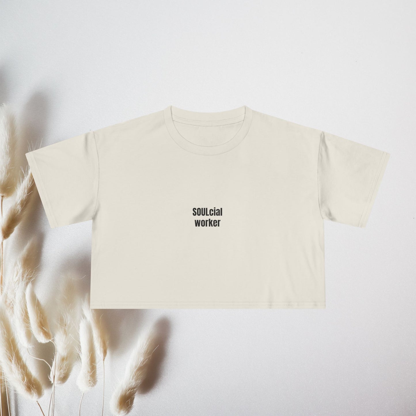 SOULcial Worker Crop Top