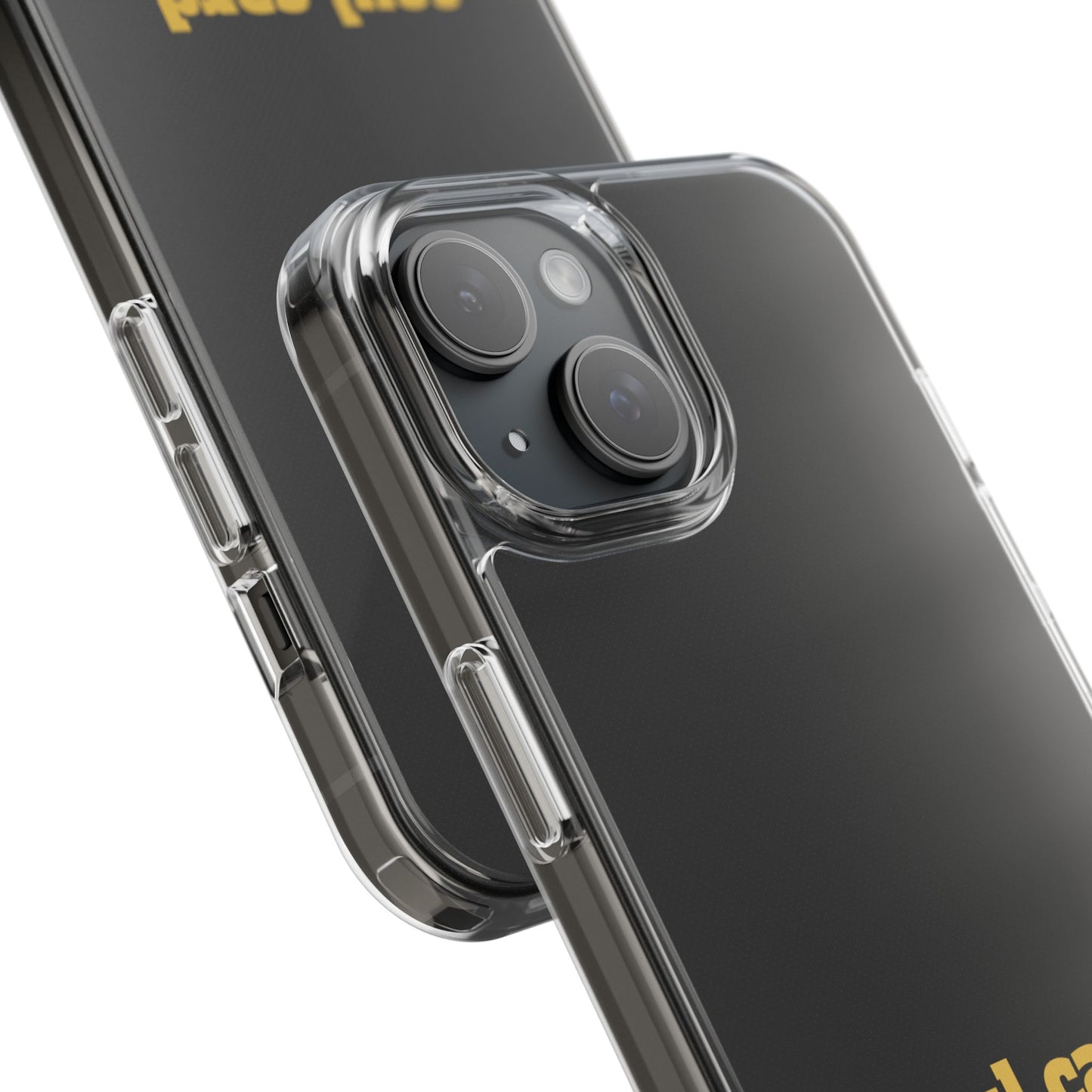 Soul Card Never Declines Clear Impact-Resistant Phone Case
