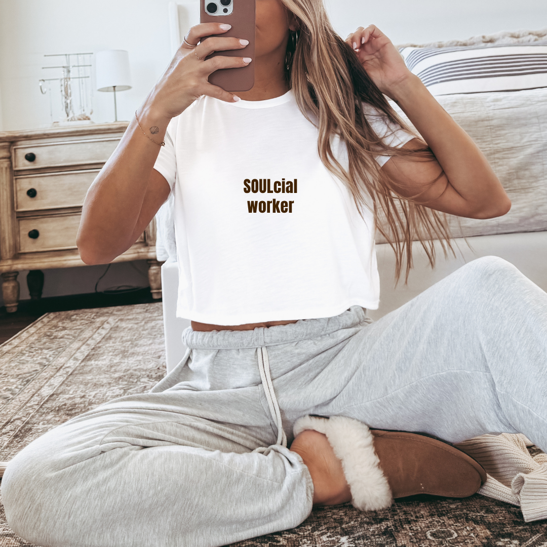 SOULcial Worker Crop Top