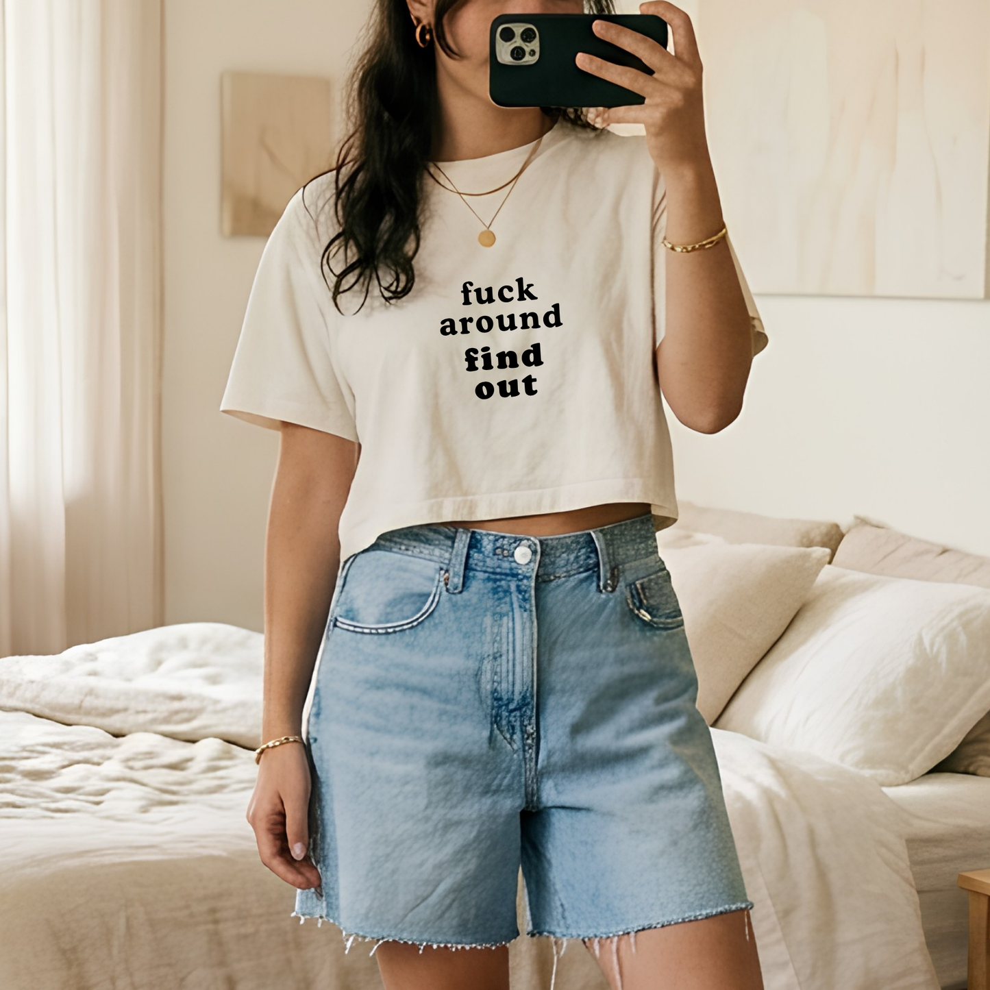 Fuck Around Find Out Crop Top
