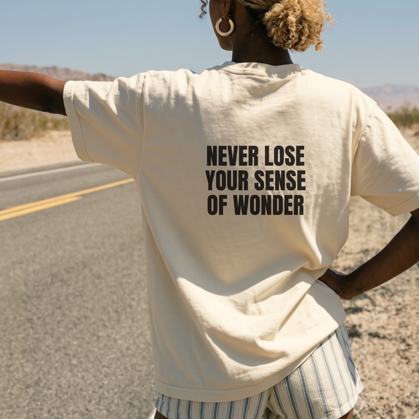 Never Lose Your Sense of Wonder Jersey Tee