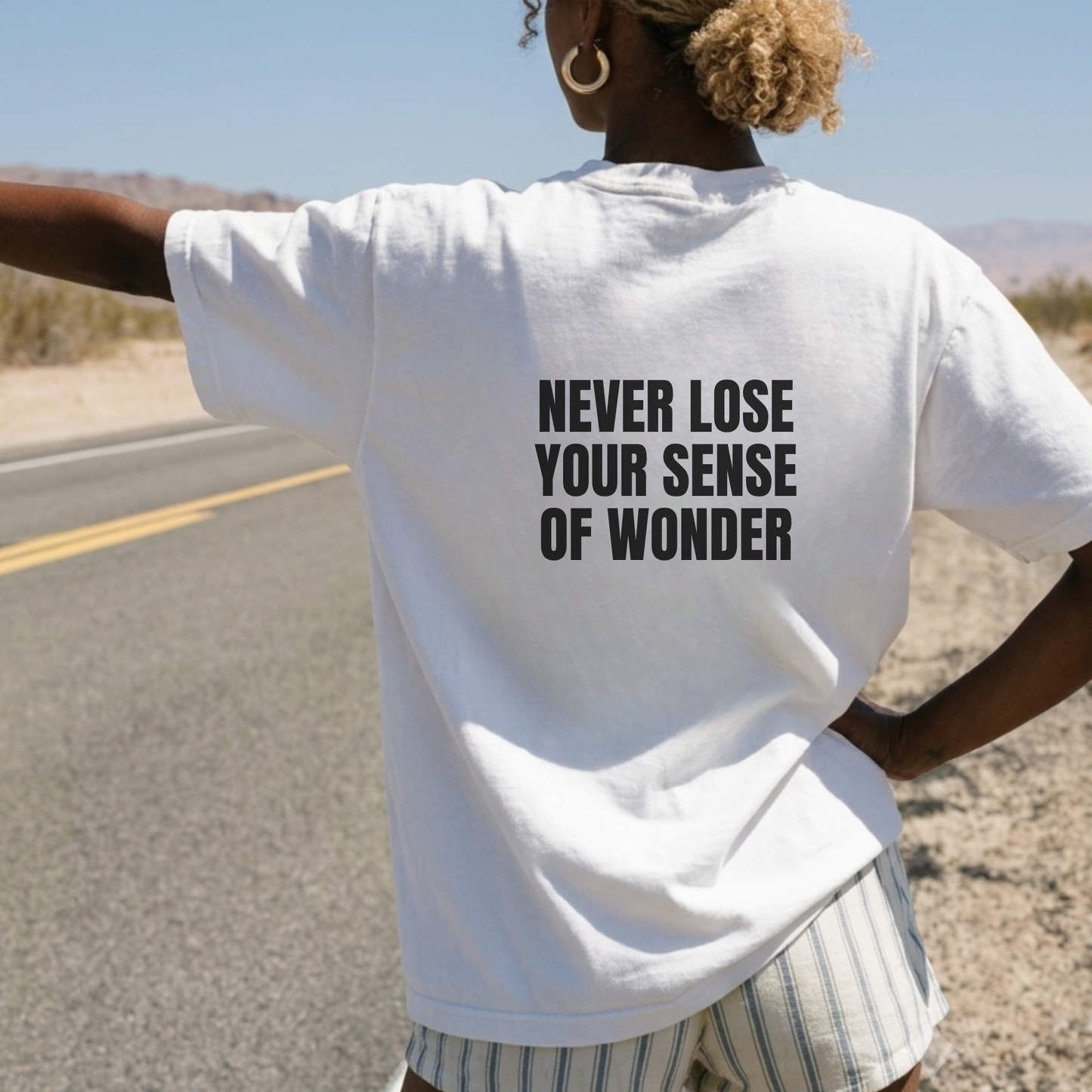 Never Lose Your Sense of Wonder Jersey Tee