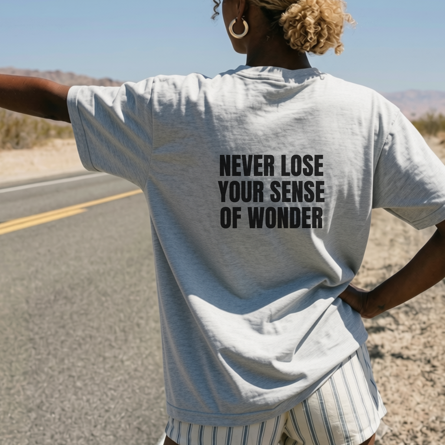 Never Lose Your Sense of Wonder Jersey Tee