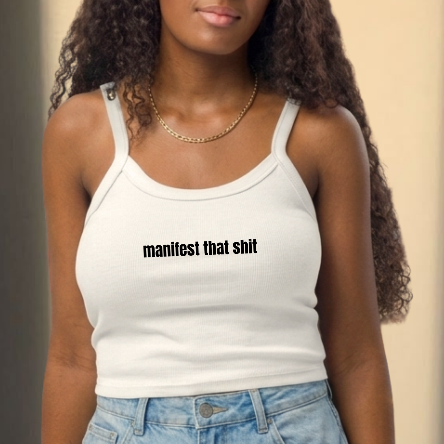 Manifest that Shit Cami Top