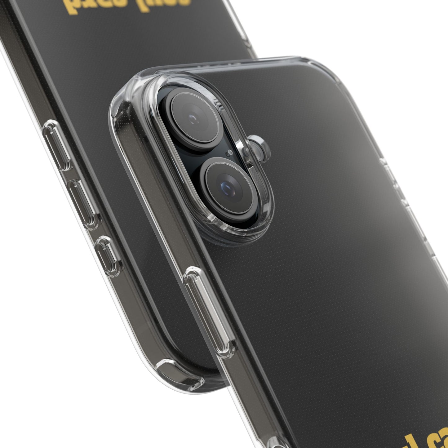 Soul Card Never Declines Clear Impact-Resistant Phone Case