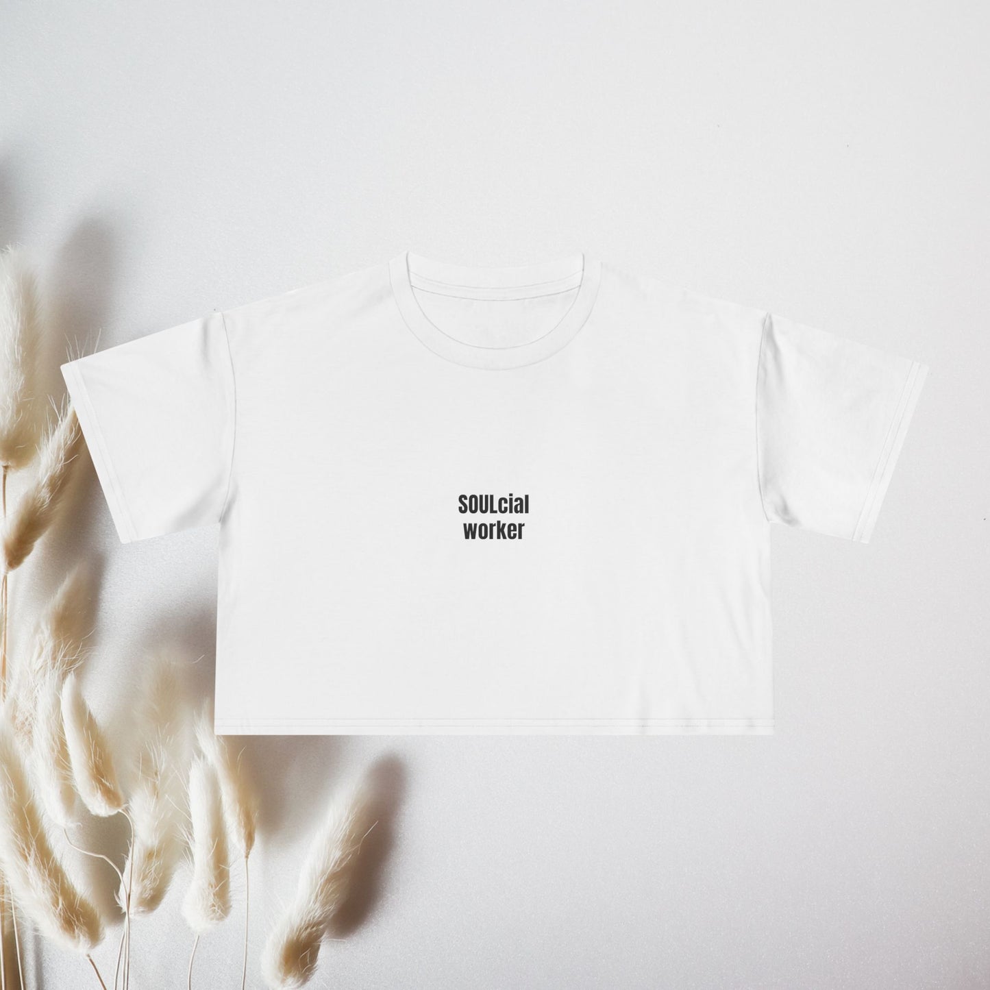 SOULcial Worker Crop Top